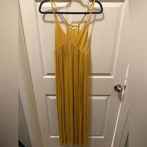 O'Neill Mustard Yellow Maxi Dress